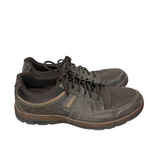 Rockport Brown Tie Comfort Oxford Blucher 10.5M
